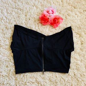 Black Crop Top